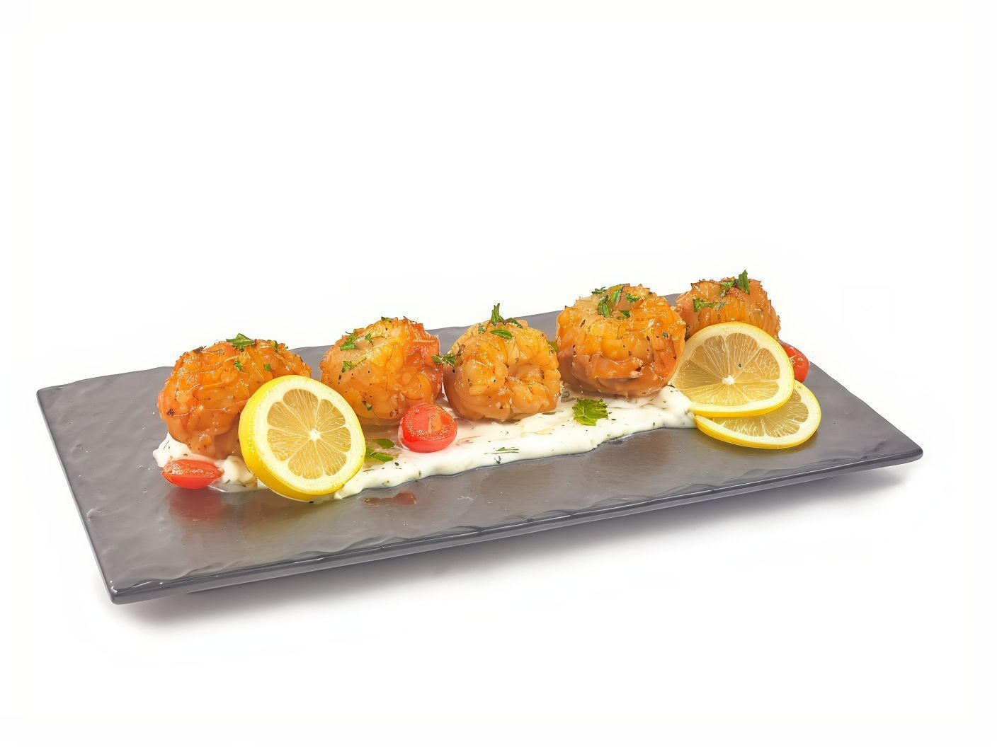 Mushroom Stuffed With Shrimp And Mozzarella