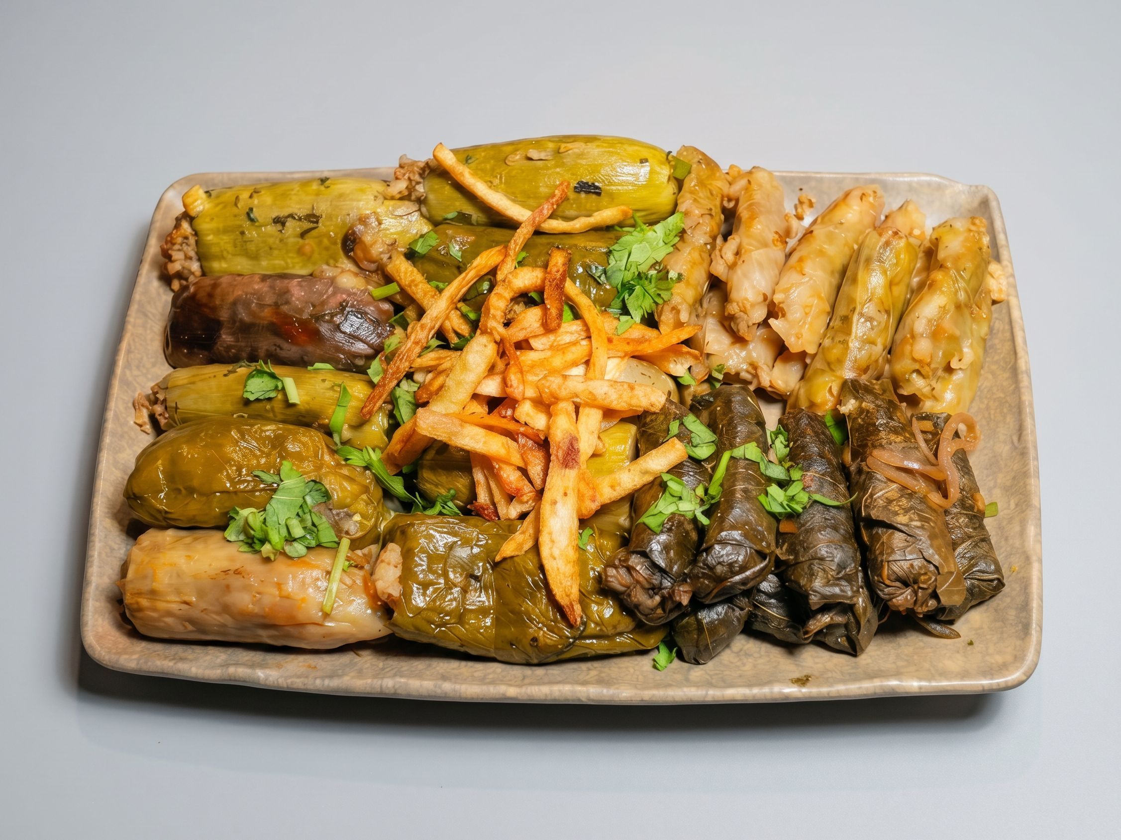 Large Stuffed Vegetable Assortment