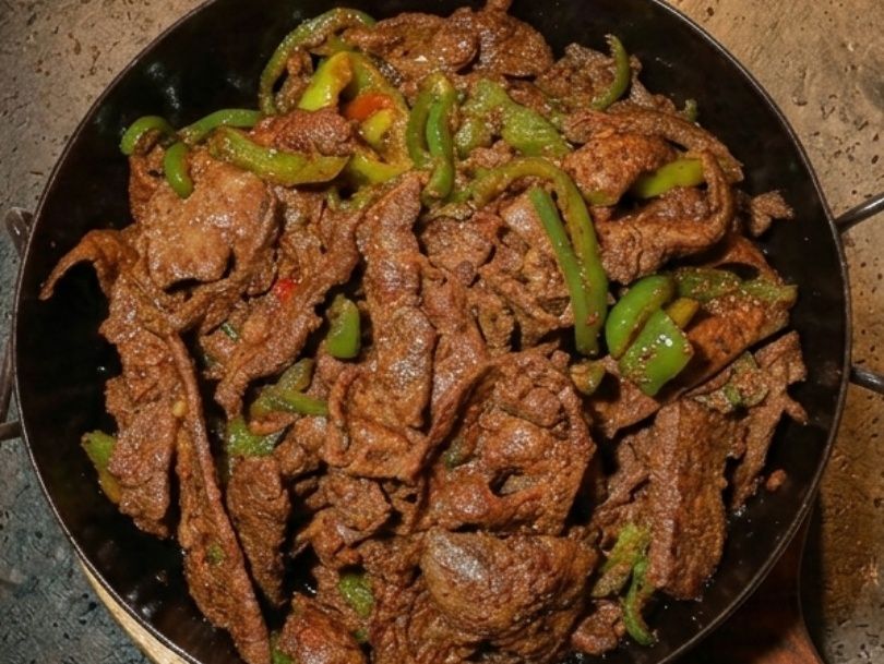 Alexandrian Beef Liver Skillet