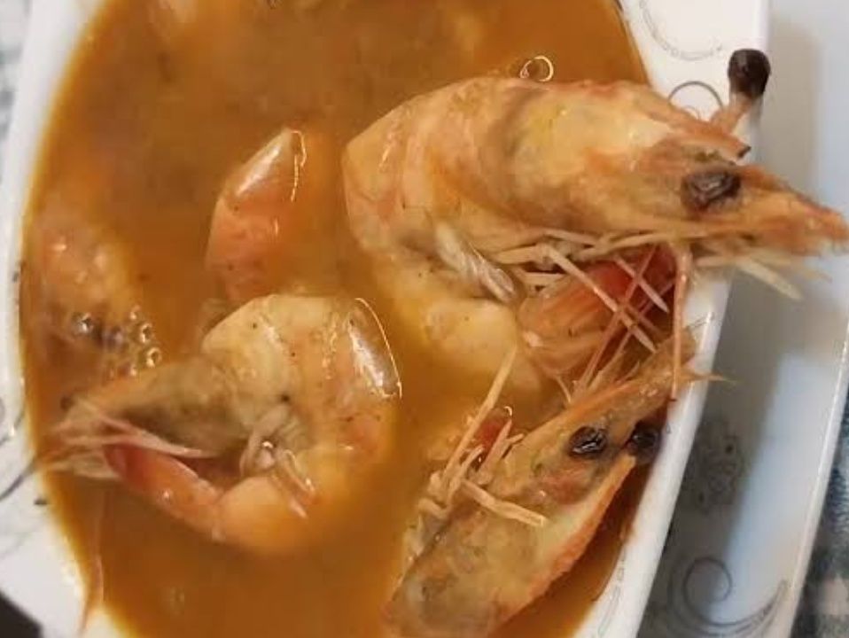 Shrimp Soup With Shell