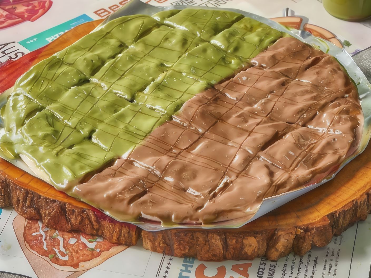 Bueno Pistachio pie