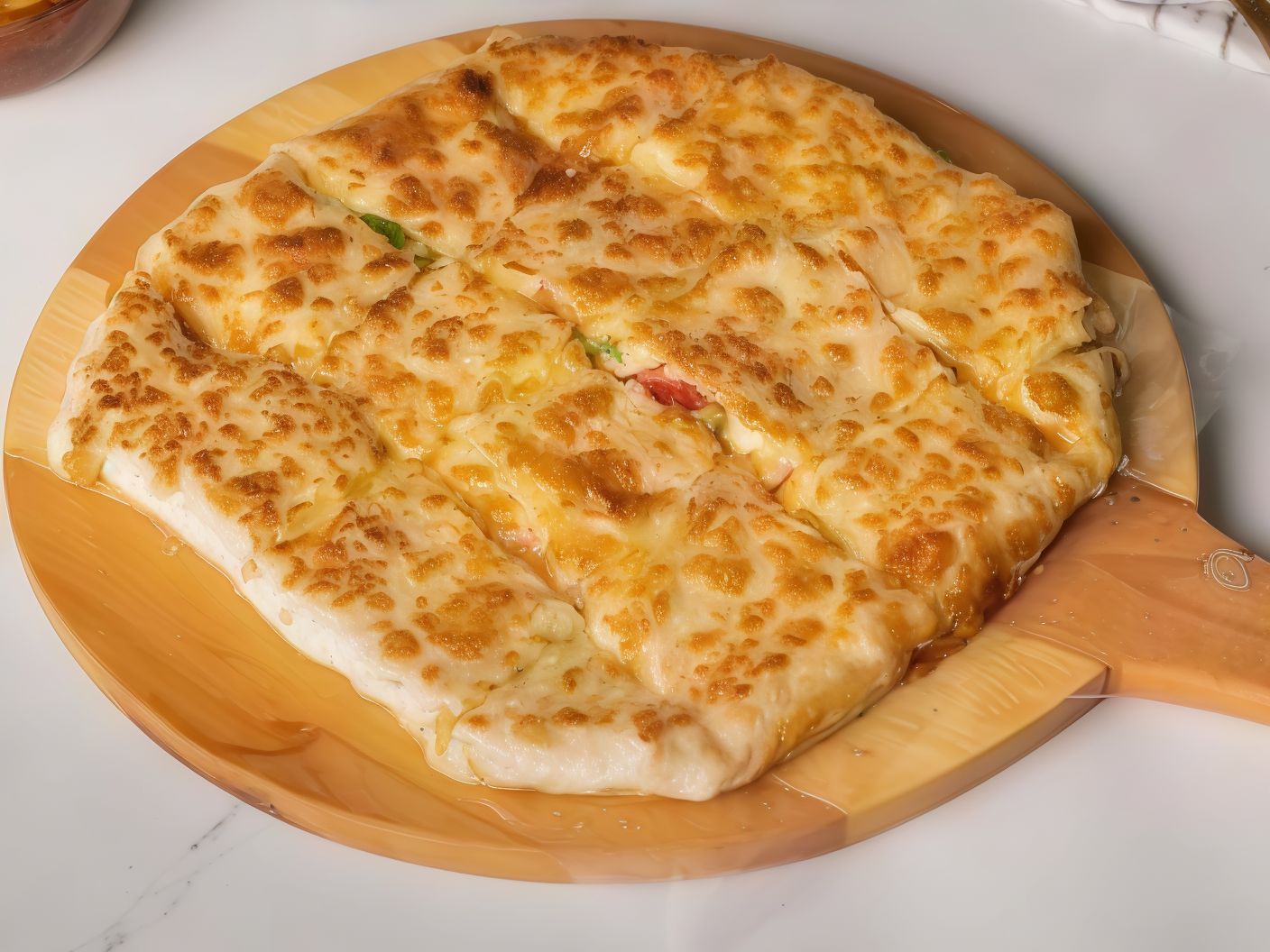 Pastrami With Kiri Cheese Pie