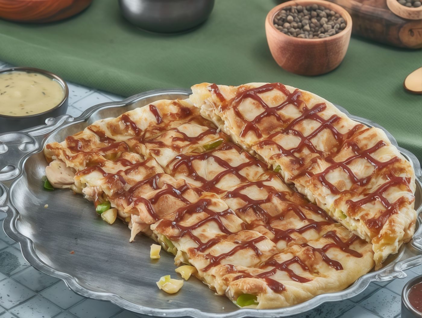 BBQ Chicken Pie