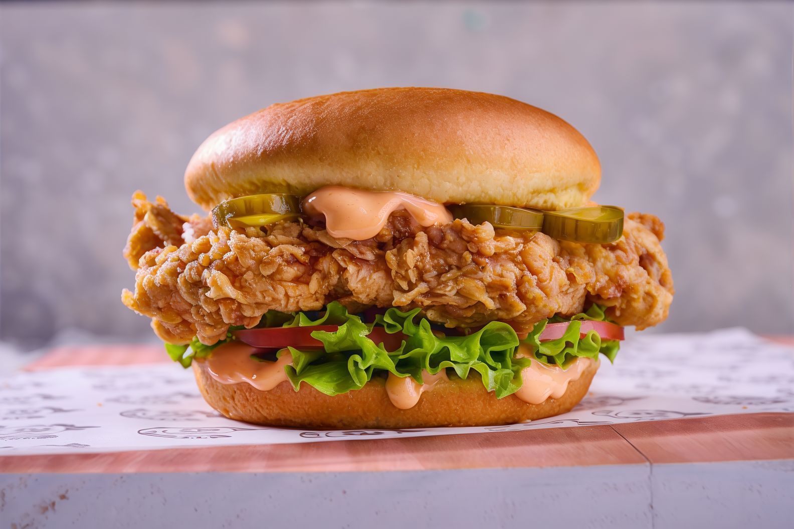 Sriracha Mayo Fried Chicken