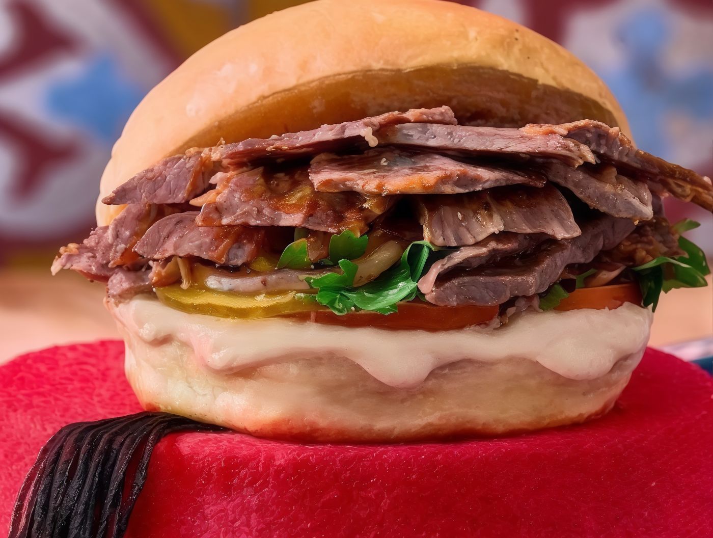Meat Shawerma Bun