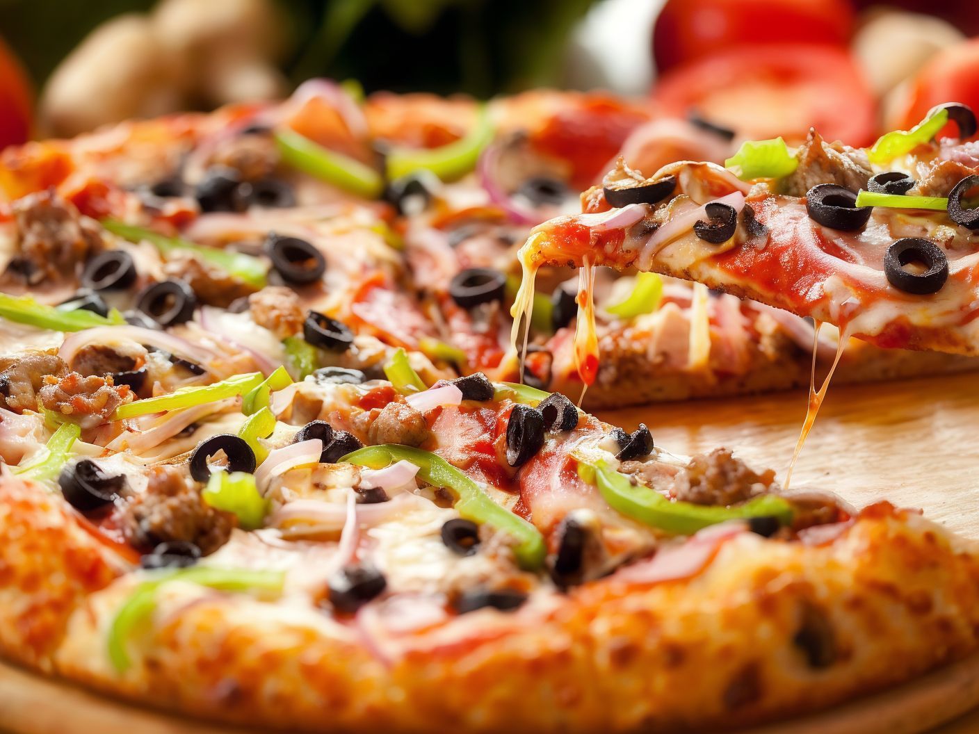 Meat Shawerma Pizza