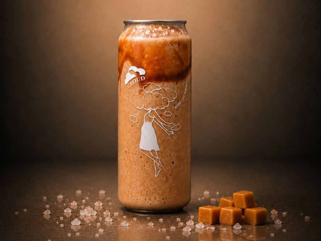 salted caramel frappe