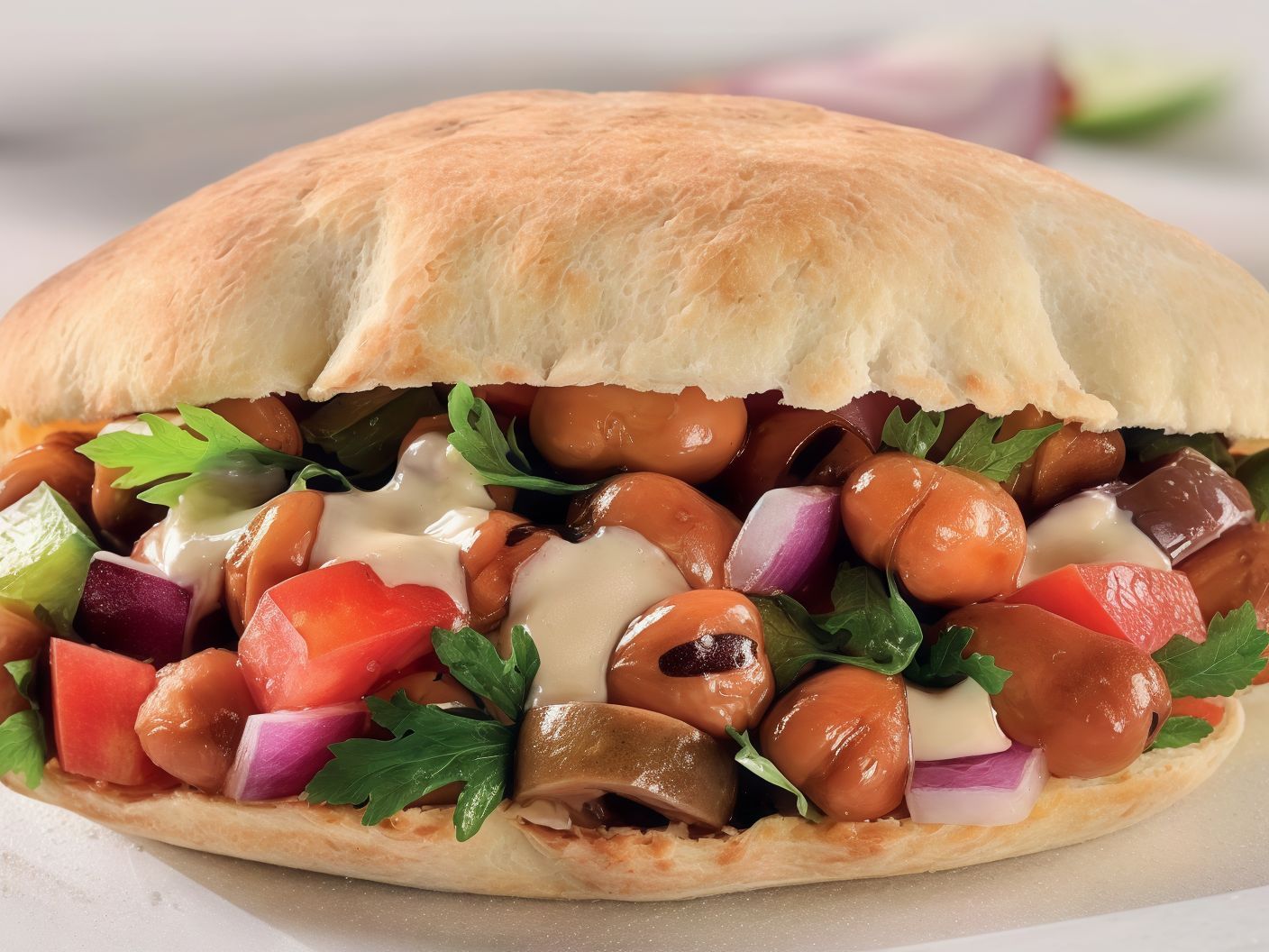 Plain Foul Sandwich