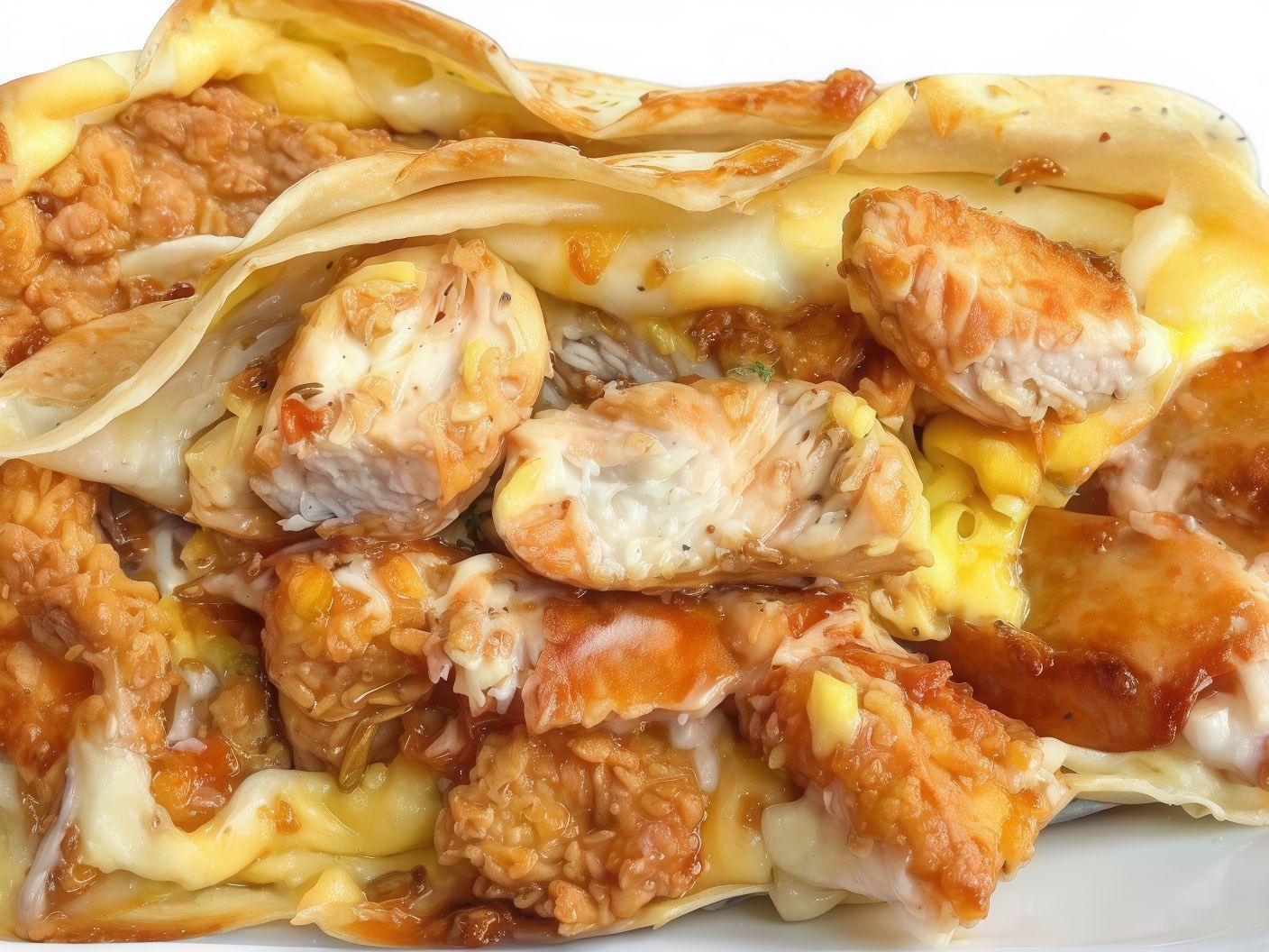 Mix Chicken Crepe