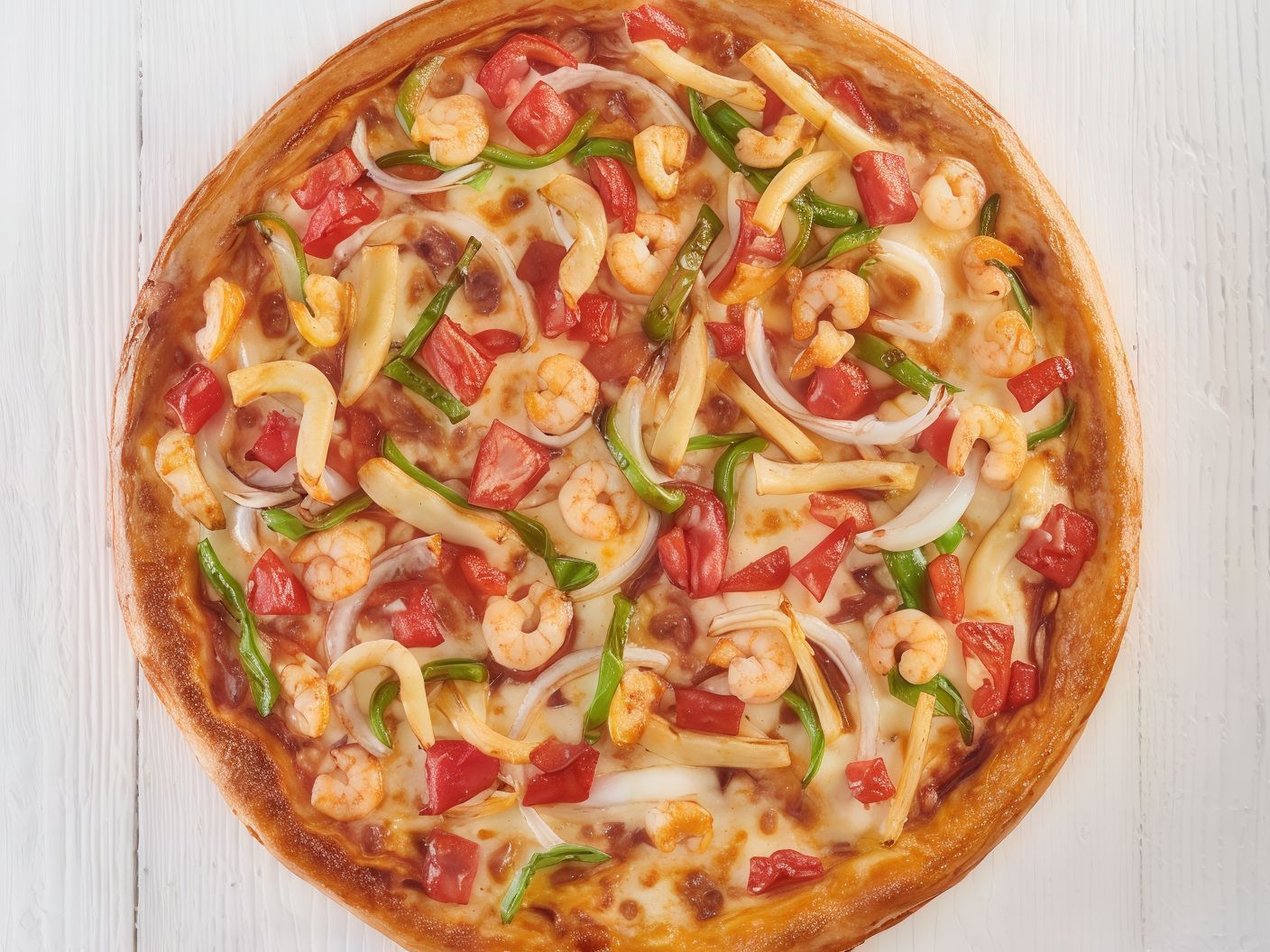 Seafood Pizza