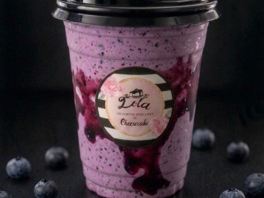 Blueberry Milkshake