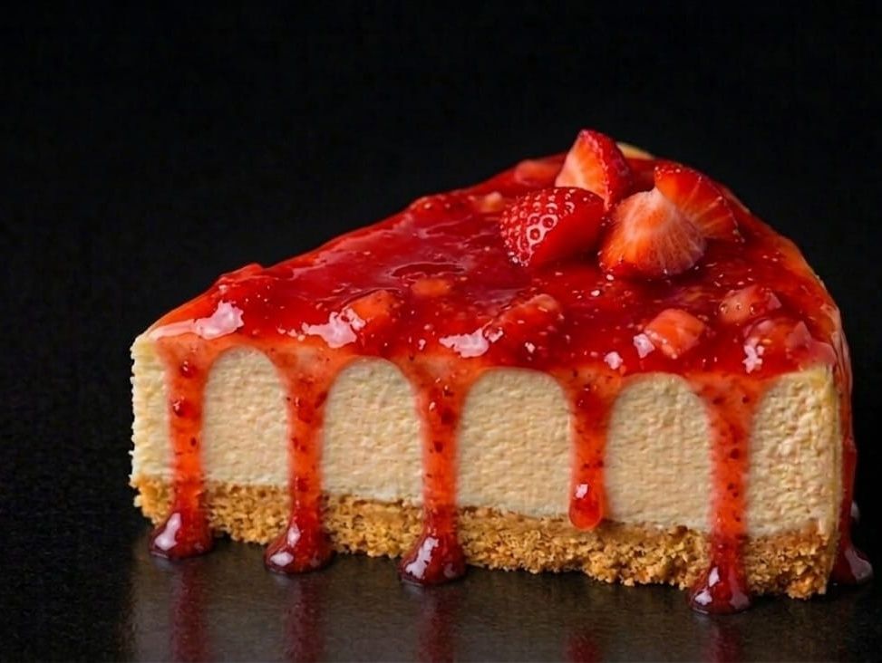 Strawberry Cheesecake Slice