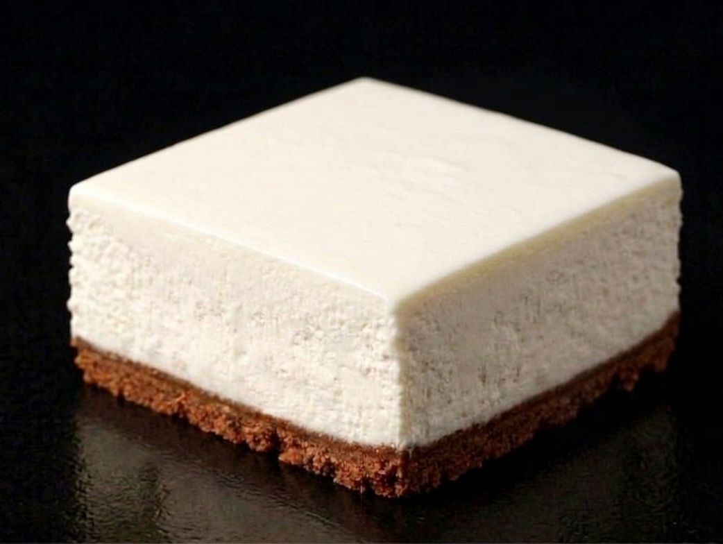 Plain Square Cheesecake