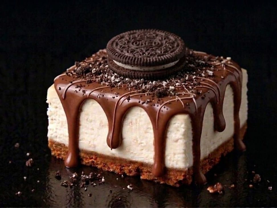 Oreo Cheesecake Square