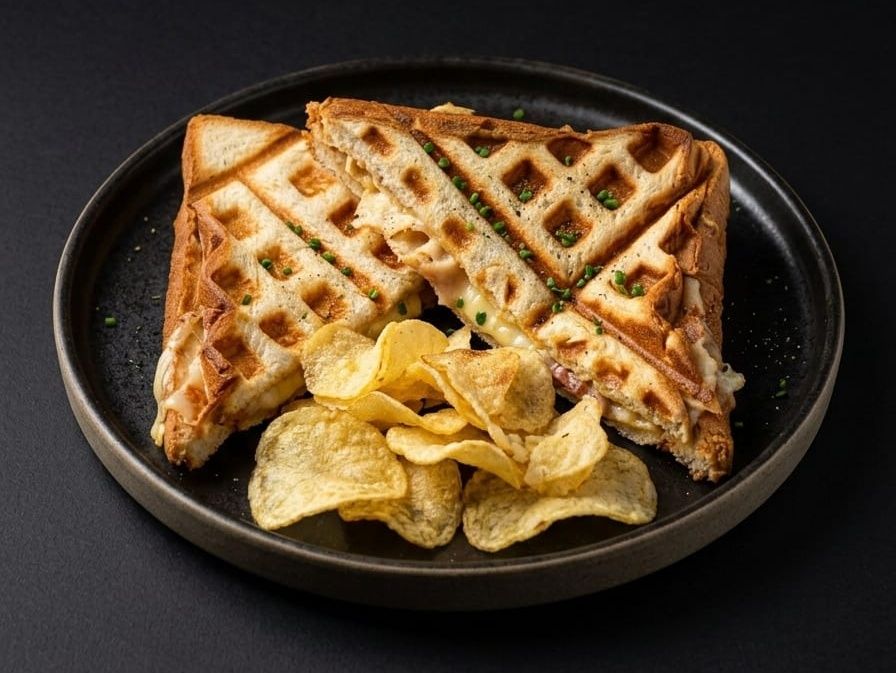 Smoked Turkey And Cheddar Cheese Toast