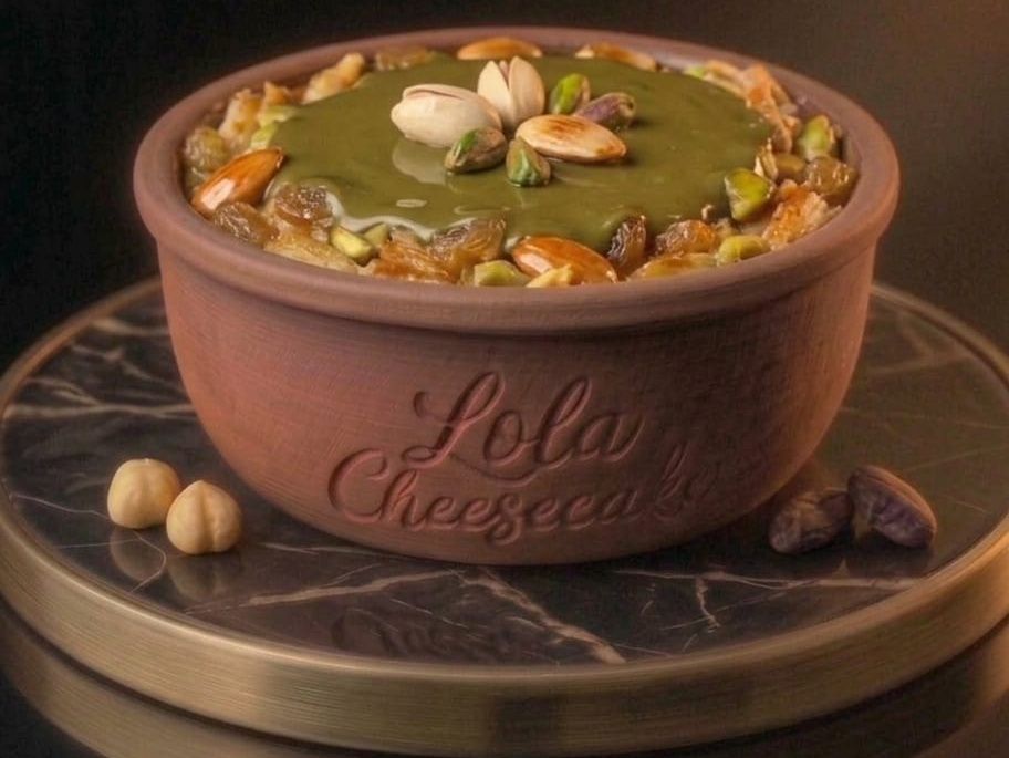 Om Ali with Pistachios