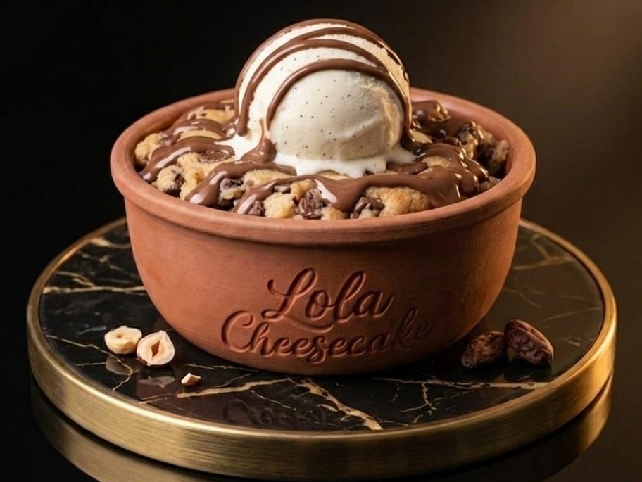 Cookie Dough Skillet With Ice Cream