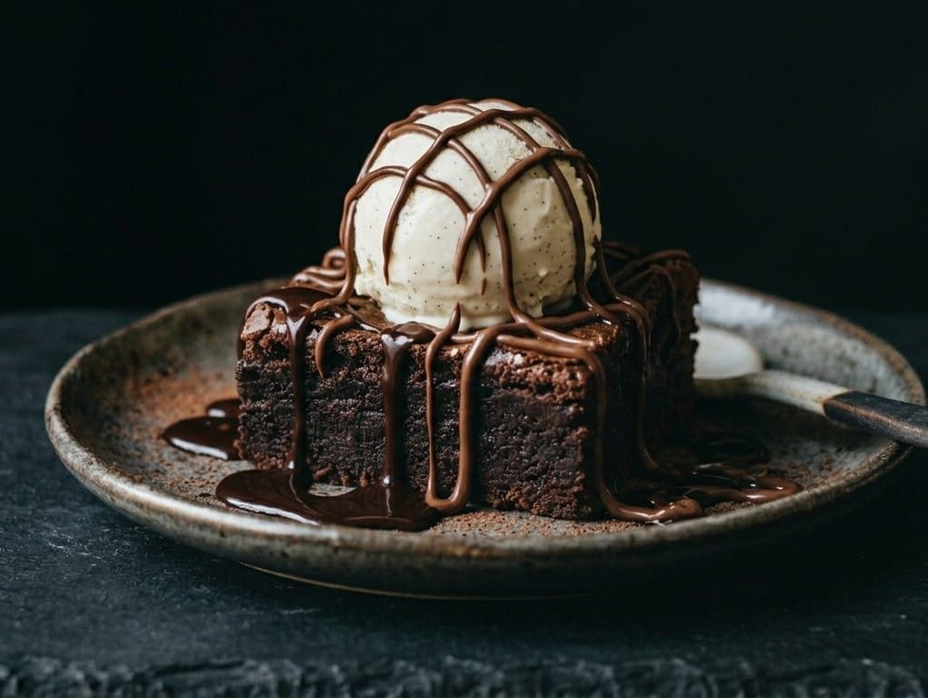 Dubai Brownies Ice Cream