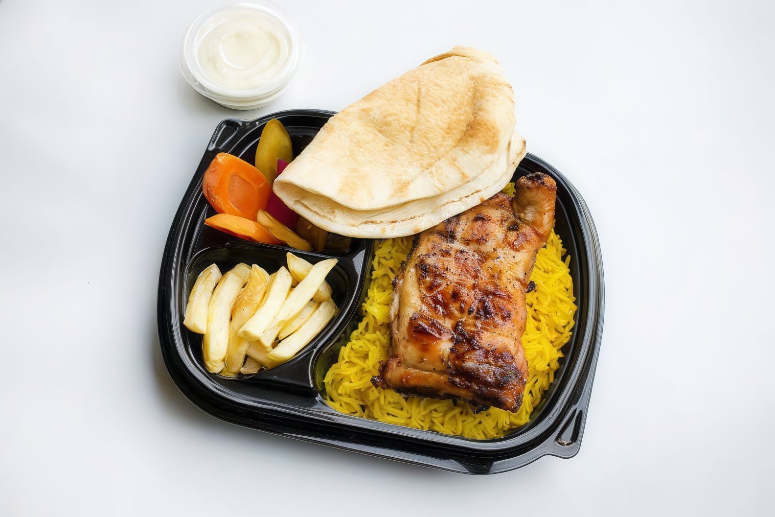 Quarter Chicken Thigh Meal