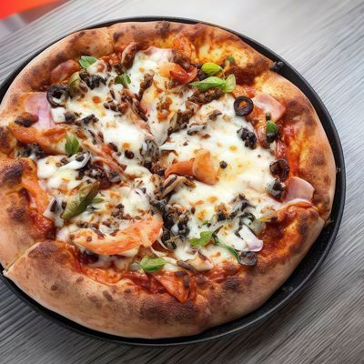 Pizza With Alexandrian Sausage