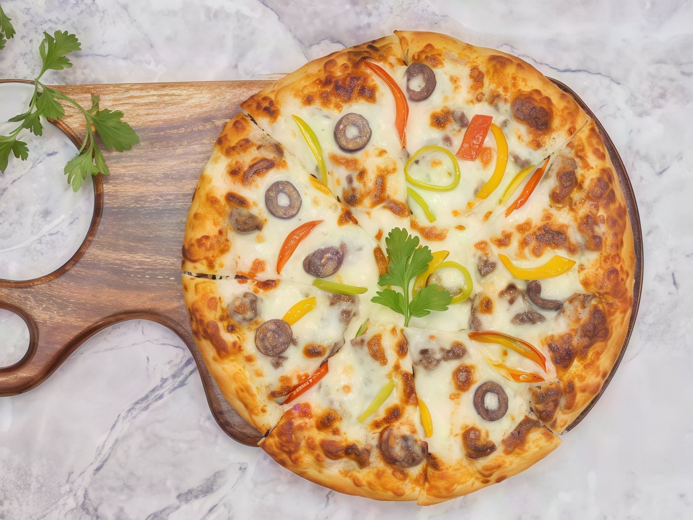 Alexandrian Sausage Pizza