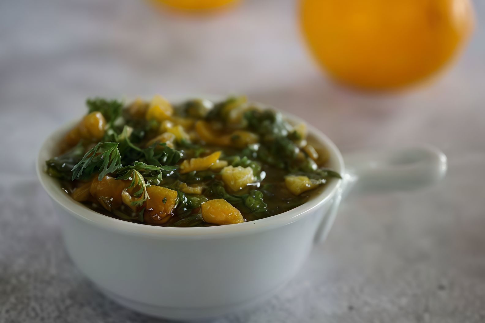 Pickled Lemons With Safflower Sauce