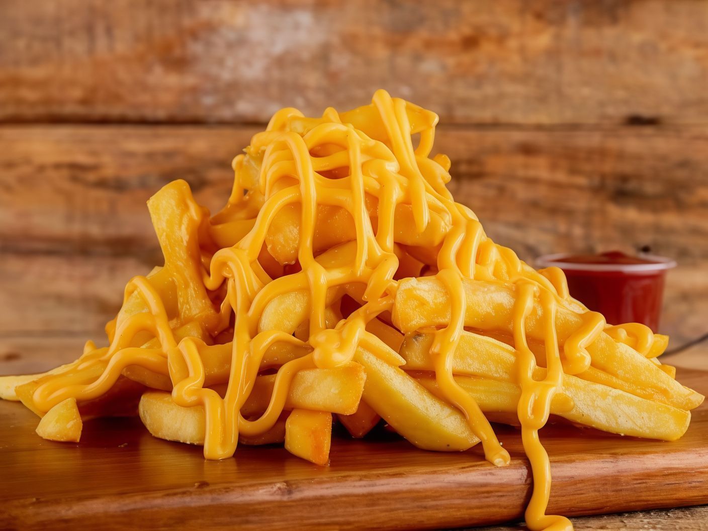 Potato Packet Cheese Sauce
