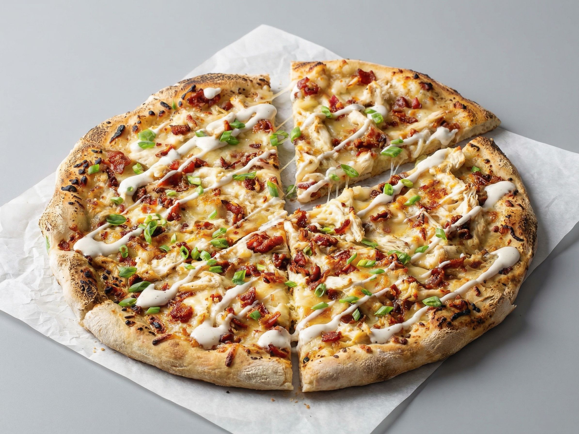 Italian Chicken Ranch Pizza