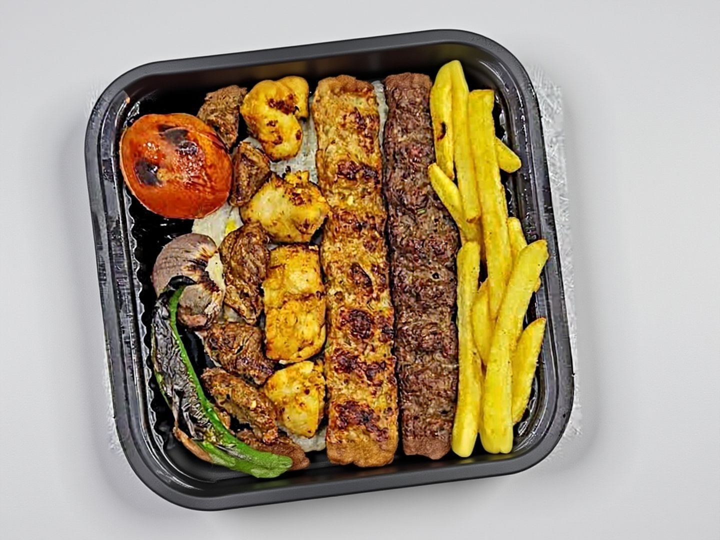 Mix Grill Meal And Rice