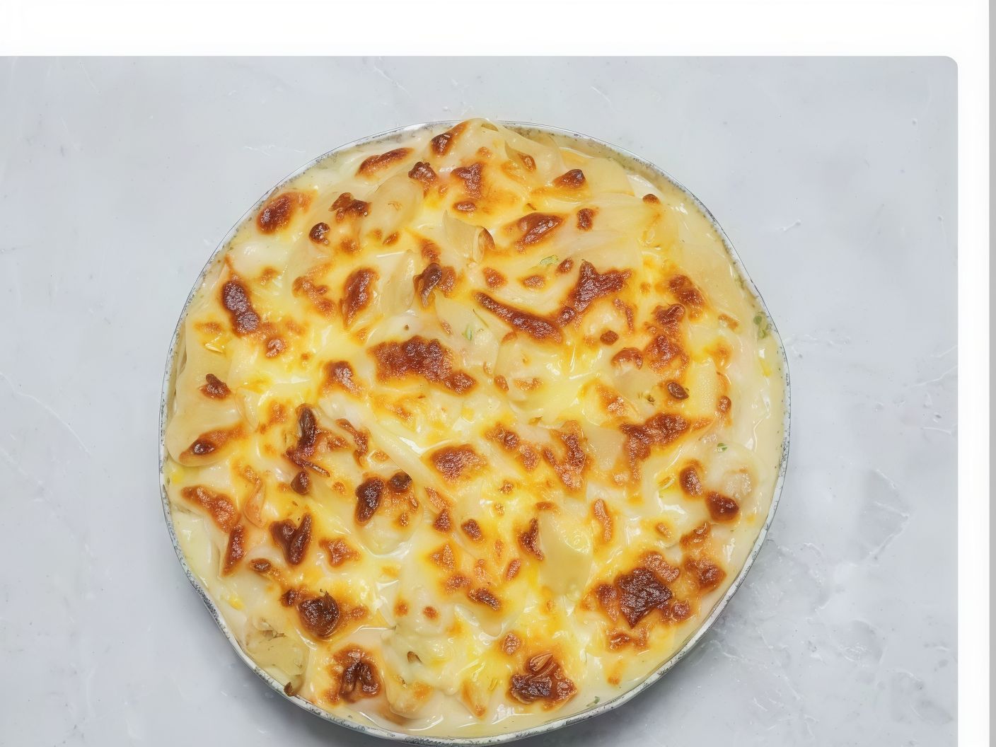 Chicken With Cheese Fatteh