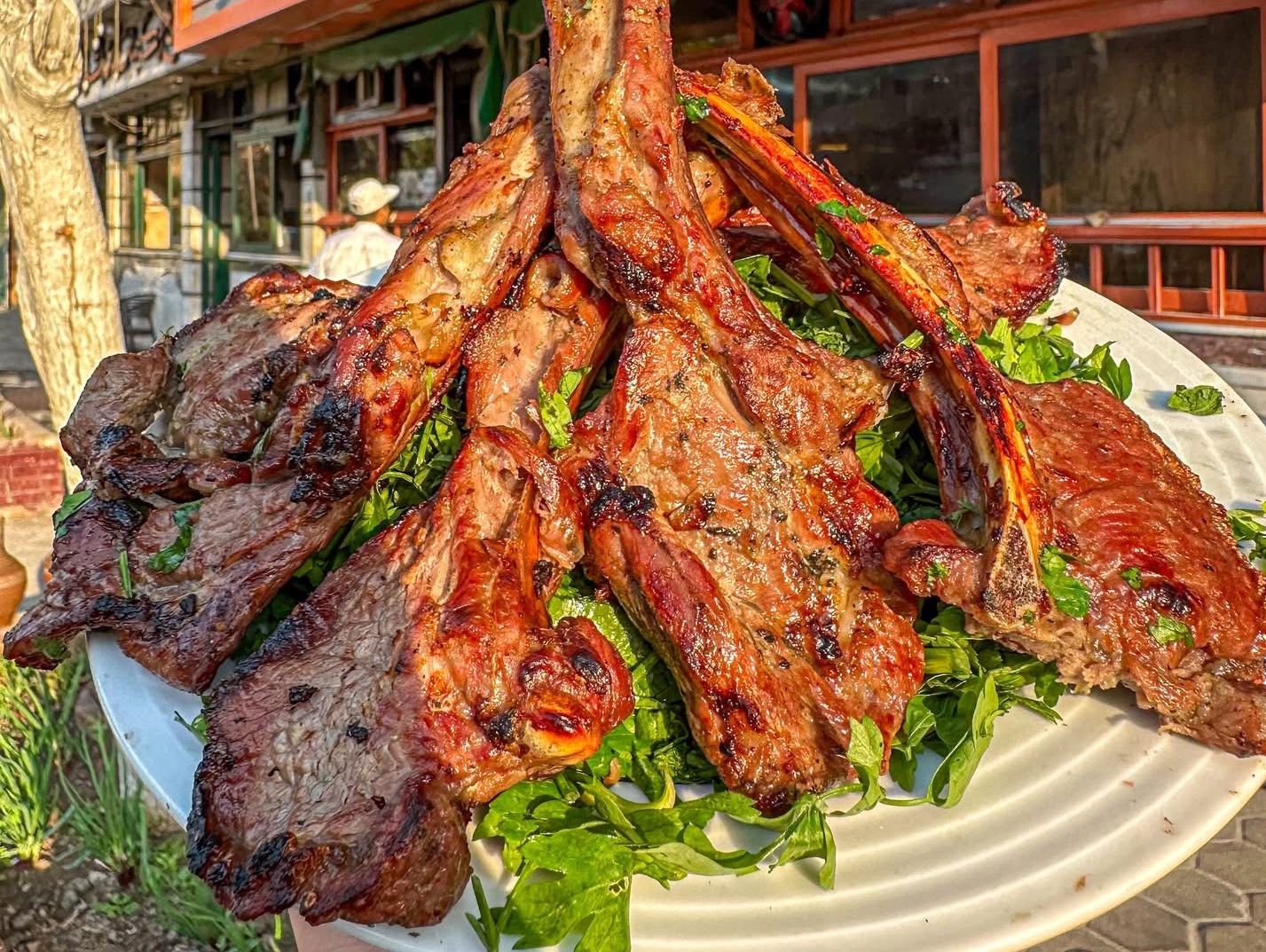 Half lamb chops
