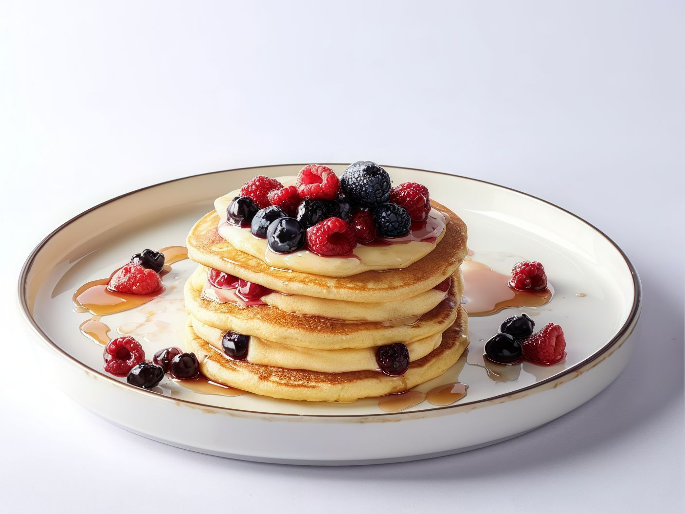 Mix Berry Pancake