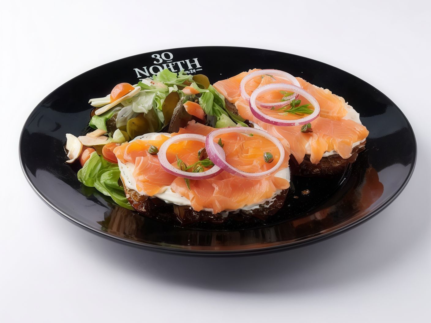 Smoked Salmon On Cream Cheese