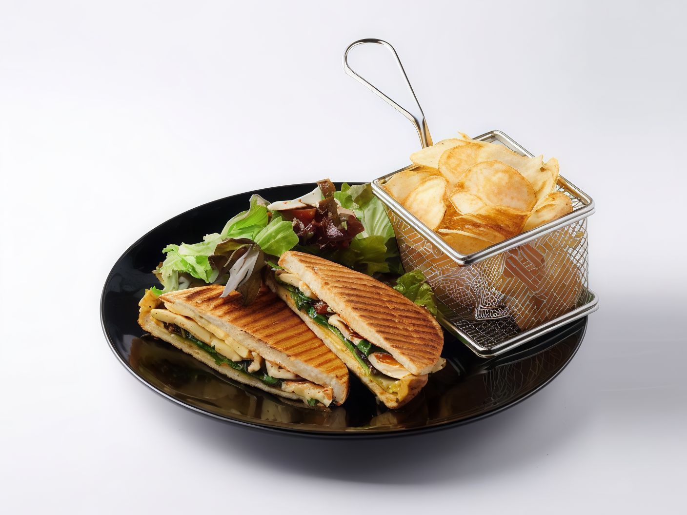 Halloumi Panini Sandwich