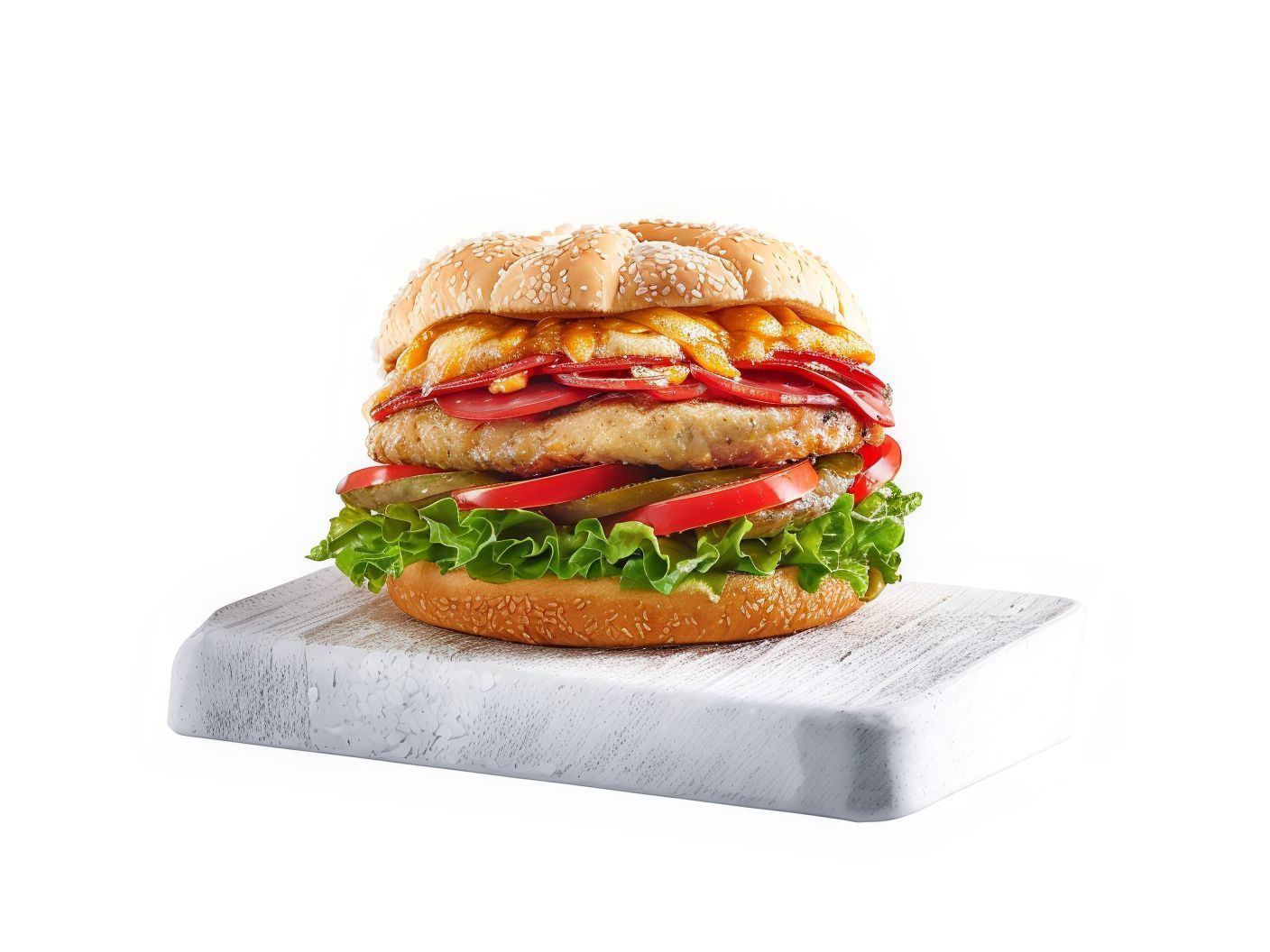 Chicken Supreme Burger Old