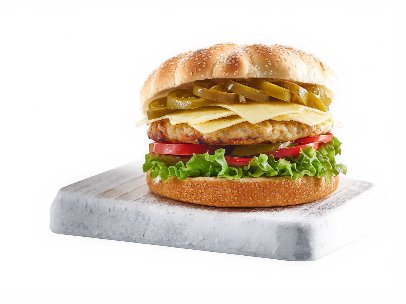 Mexican Chicken Burger