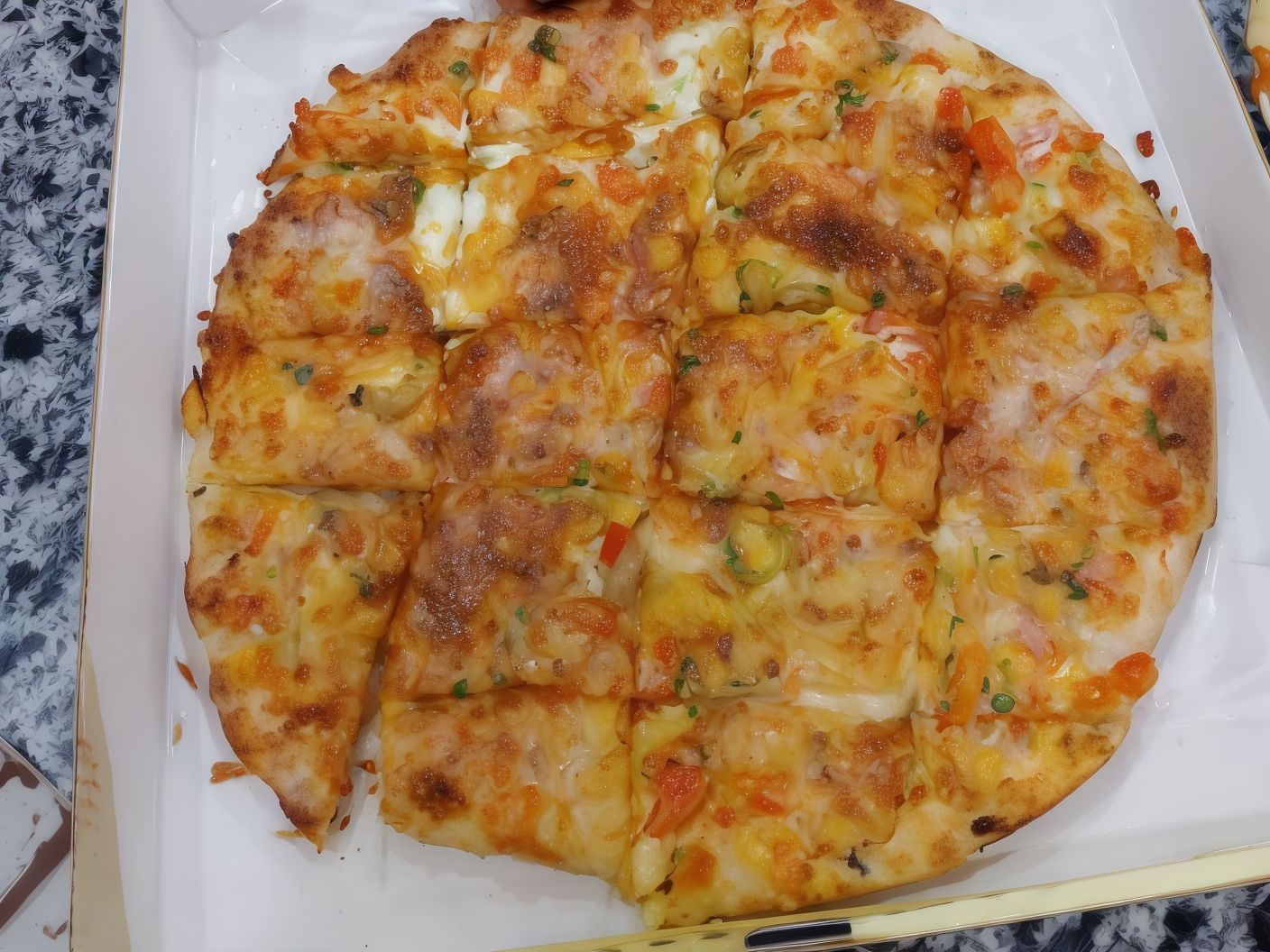 Super Supreme Oriental Pizza