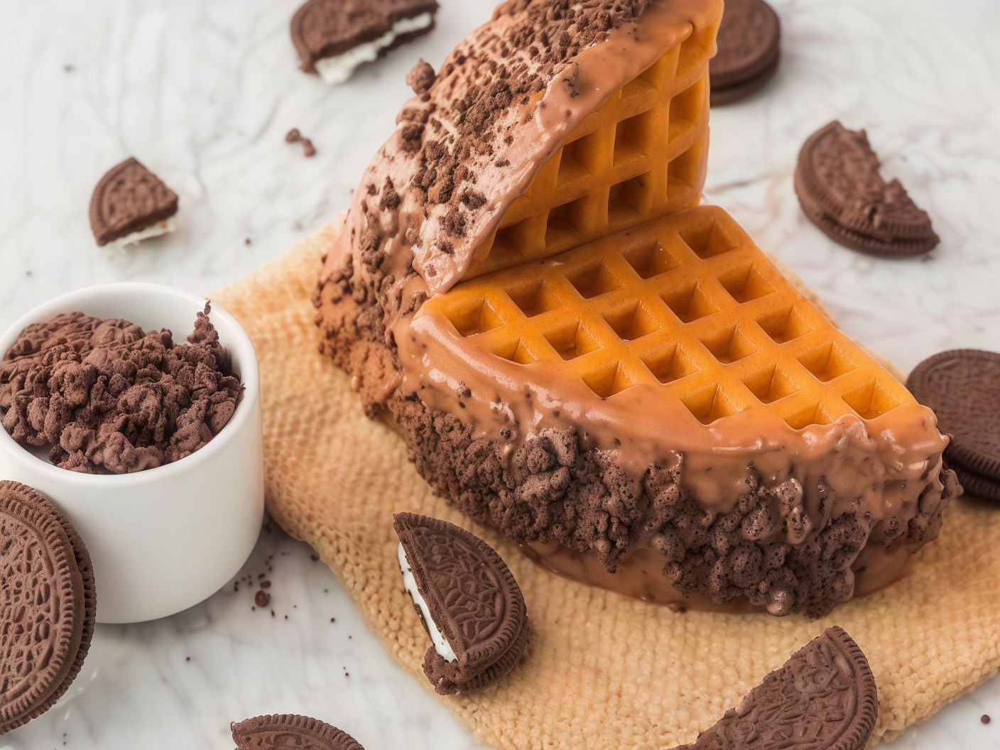 Oreo Waffle Witch