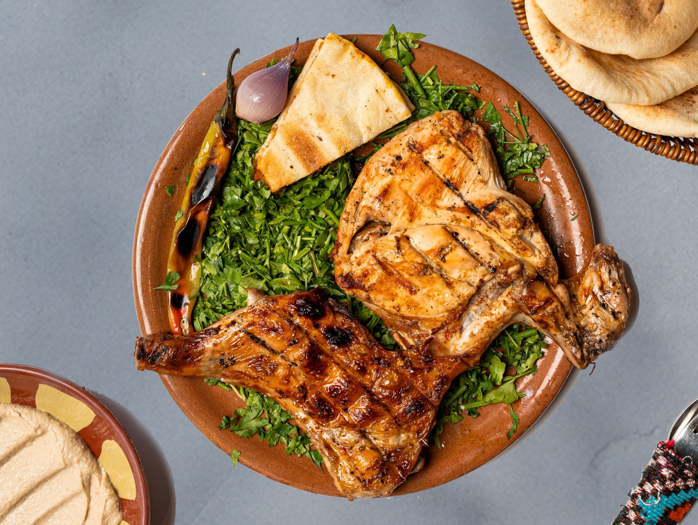 Half Charcoal Grilled Chicken