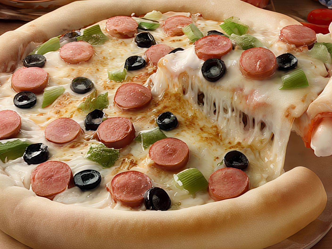 Hot Dog Pizza