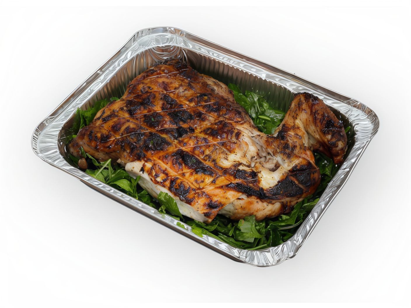 Half Grilled Chicken