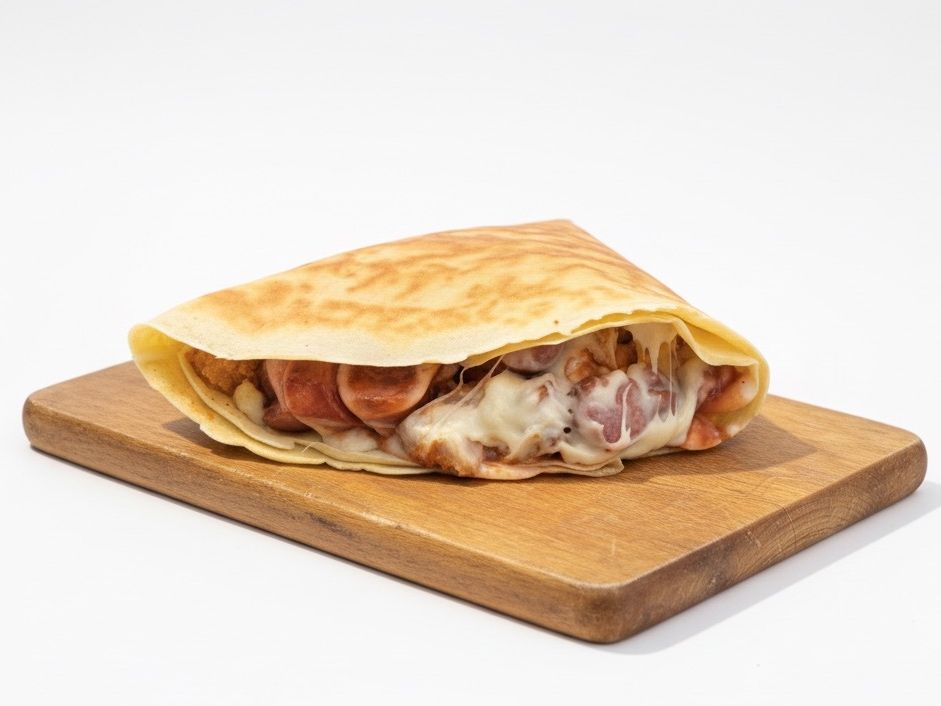 Crepe Hotdog & Crispy