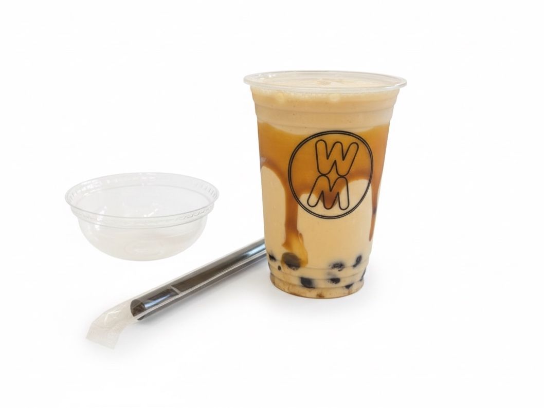 Boba Salted Caramel Frappe