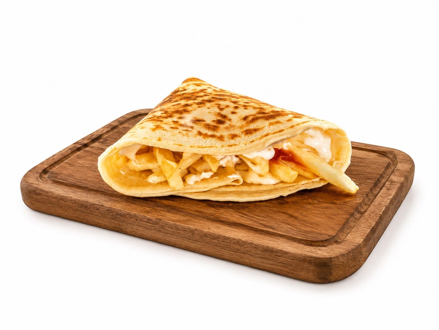 Fries Crepe