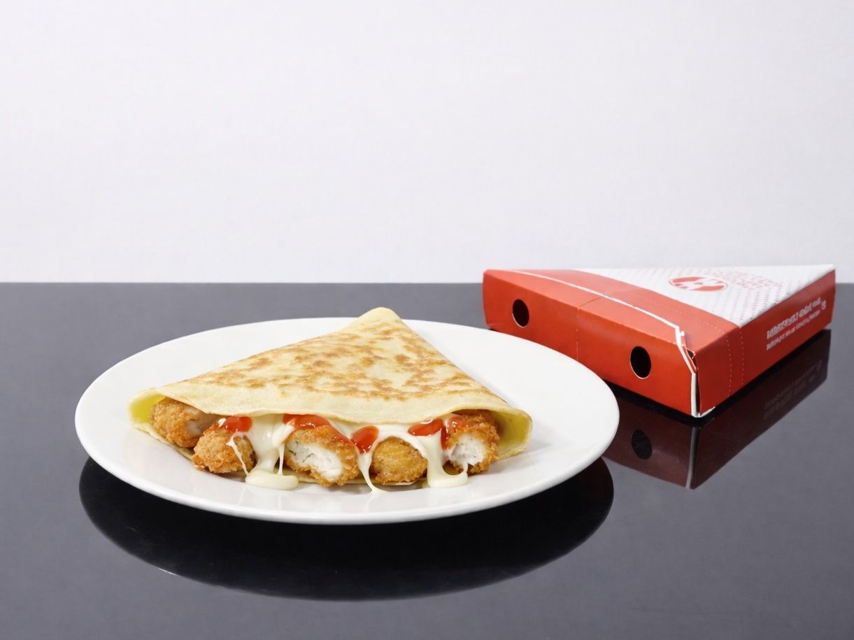 Crispy Chicken Crepe