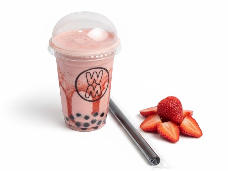 Boba Strawberry Shake