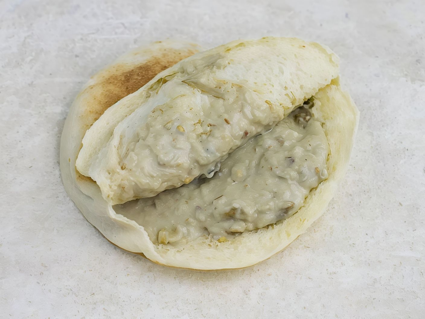 Baba Ghannoug Sandwich