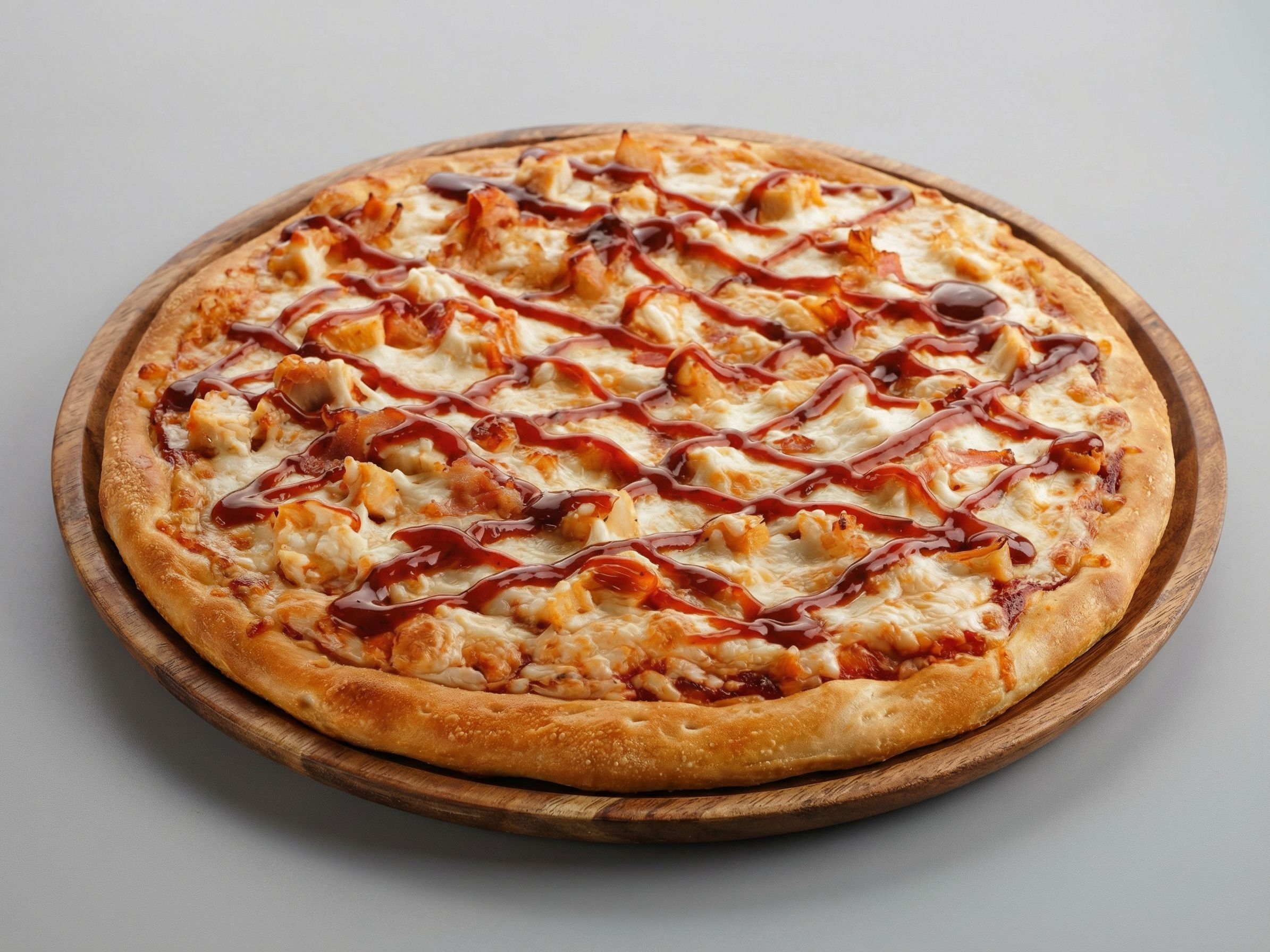 Chicken BBQ pizza