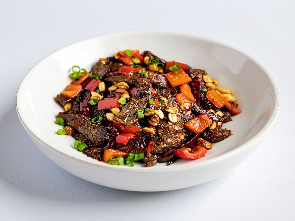 Beef With Ginger Sauce