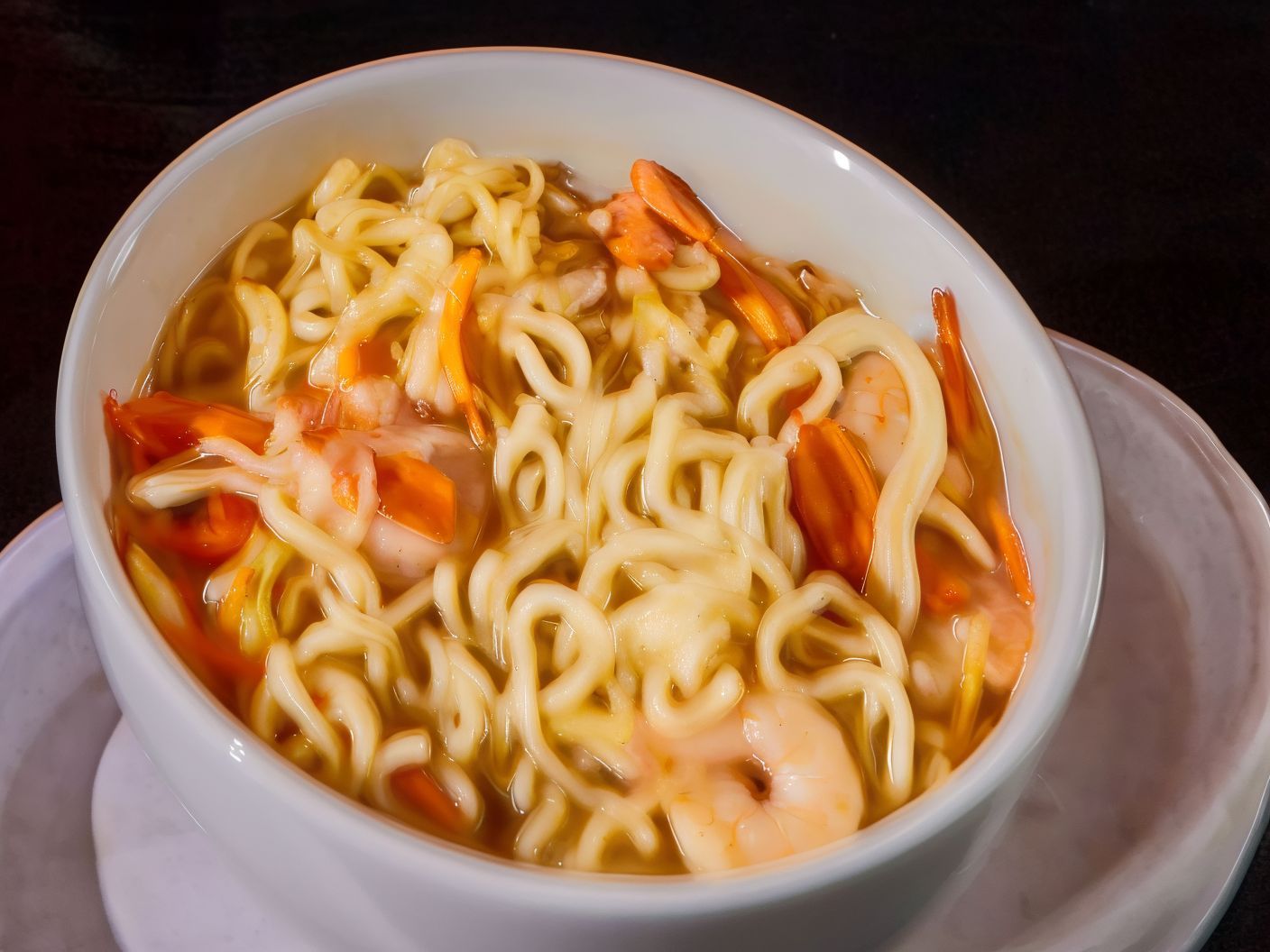 Ramen Soup With Shrimp